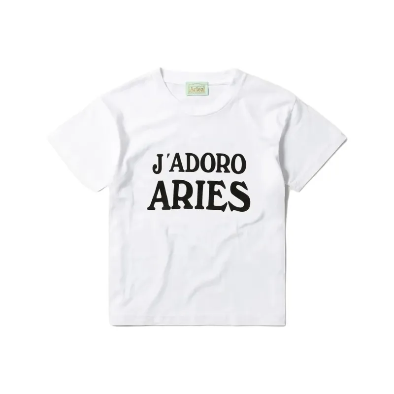 Aries T Shirts Unisex White-0