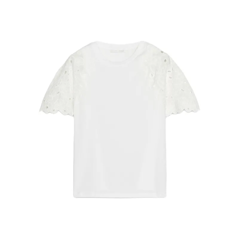ZARA T Shirts Women's White-0