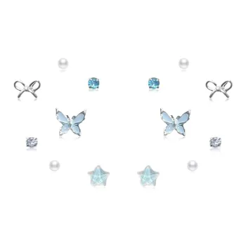 GIFU Alloy Stud Earrings Women's