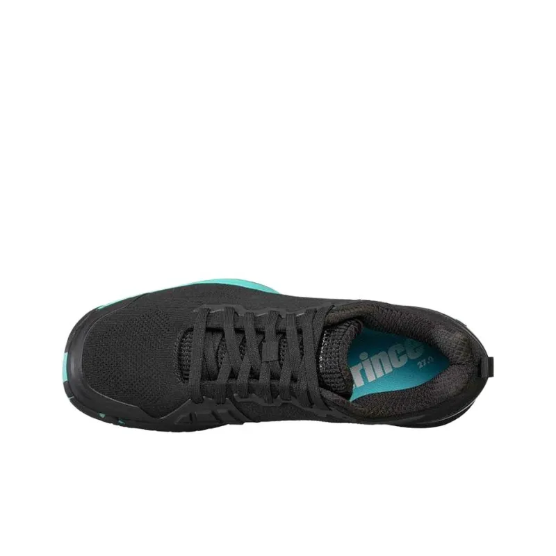 PRINCE Abrasion Resistant Low Top Tennis Shoes Unisex Black-2