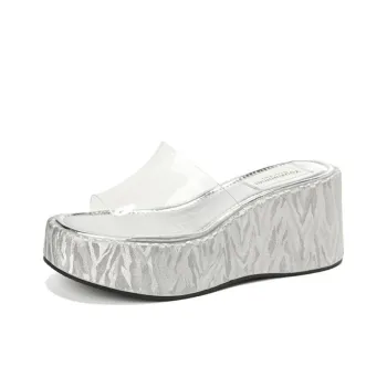 City Camel Rubber Sole Slip Resistant Slide Slippers Women's