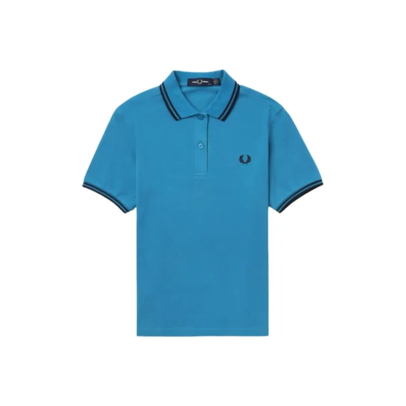 FRED PERRY Polo Shirts Women's Blue-0