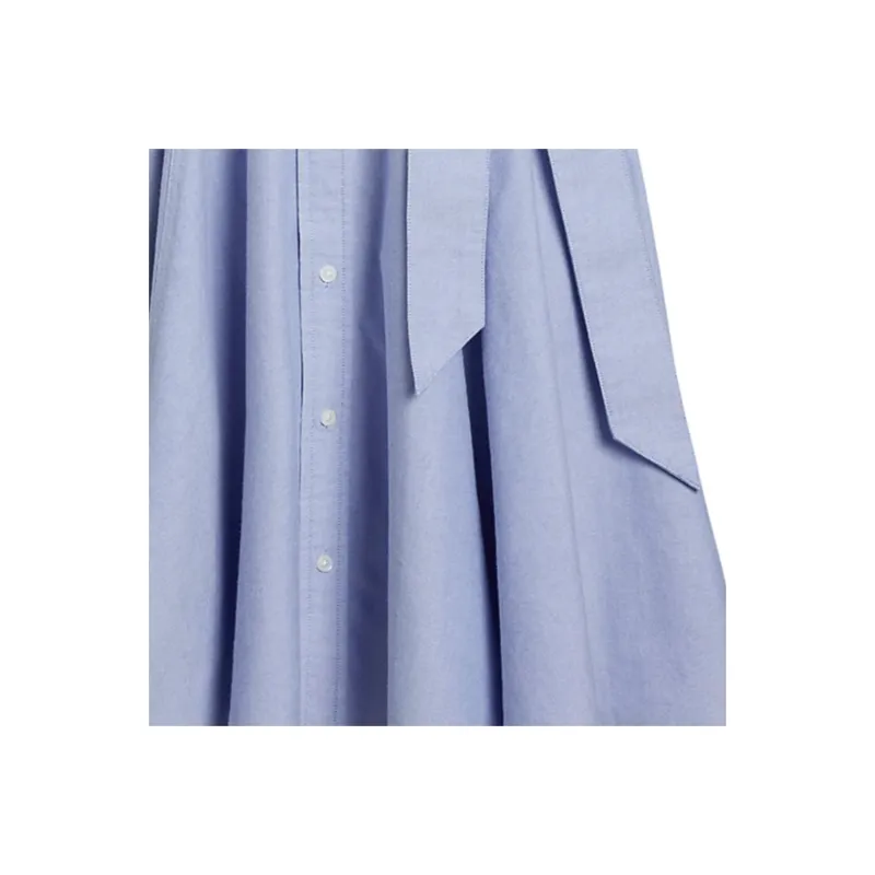 Polo Ralph Lauren SS25 Short Sleeved Dress Women's Light Blue-2