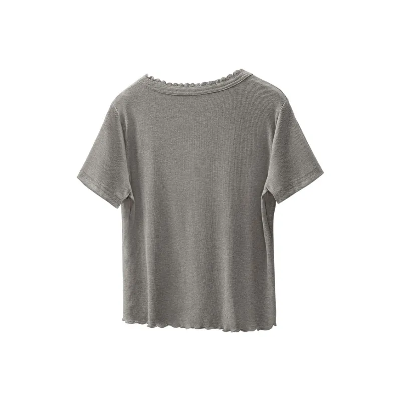 Cypress House T Shirts Women's Light Gray-1
