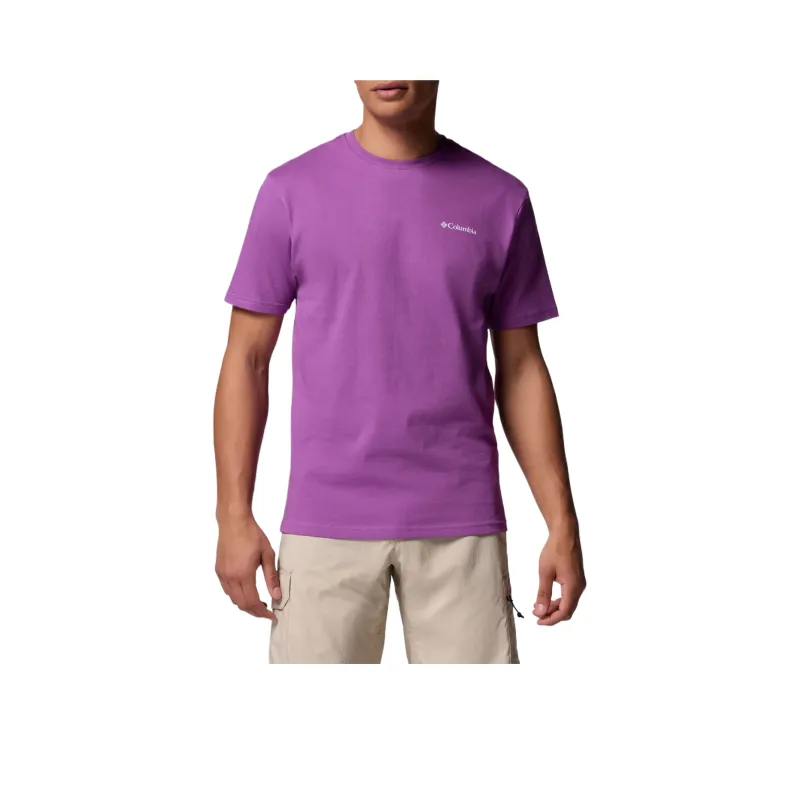 Columbia T Shirts Men Purple-0