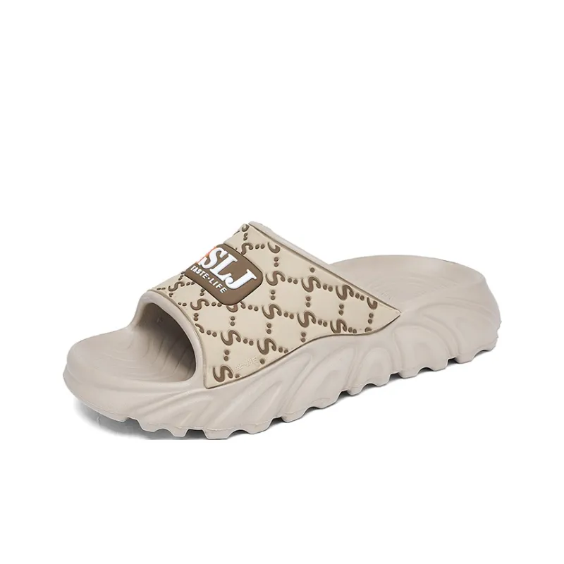 Eminu Rubber Sole Slide Slippers Men's-11