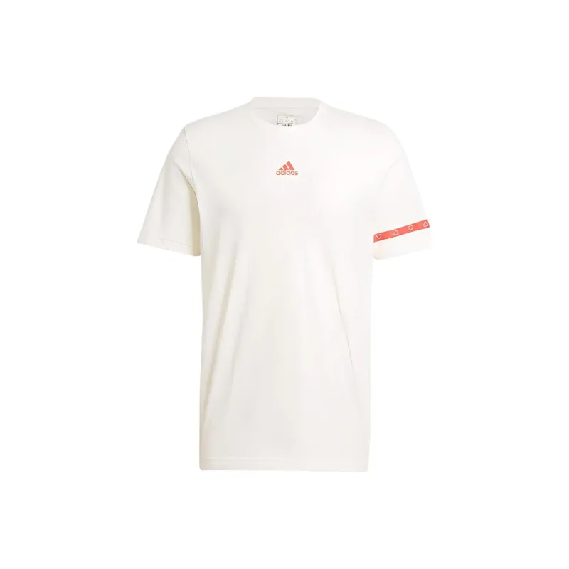 Adidas Brand Love Collegiate T Shirt Men's White-0