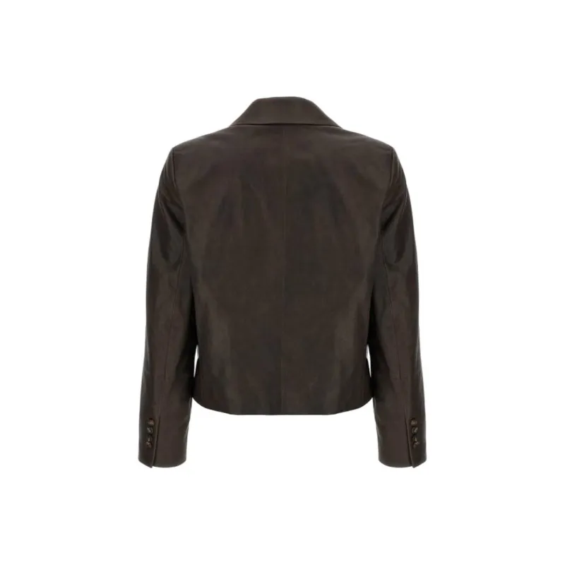 Brunello Cucinelli Business Suit Women's Brown-1