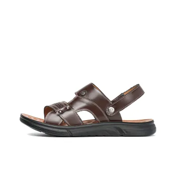Mulinsen Beach Sandals Men Black/Brown