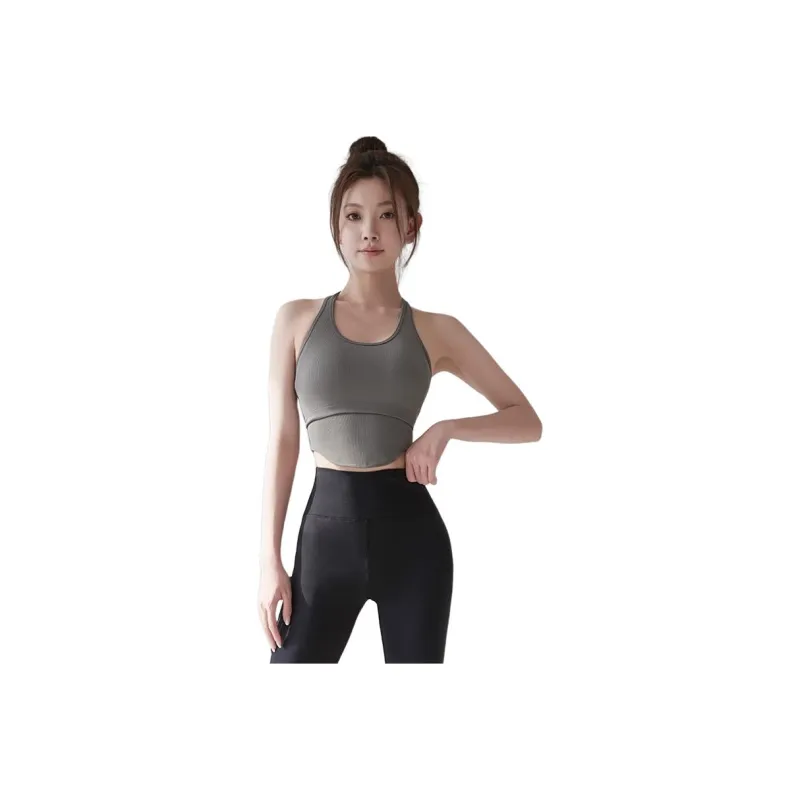 GUAILILUOLI Yoga Tank Top Women's-0