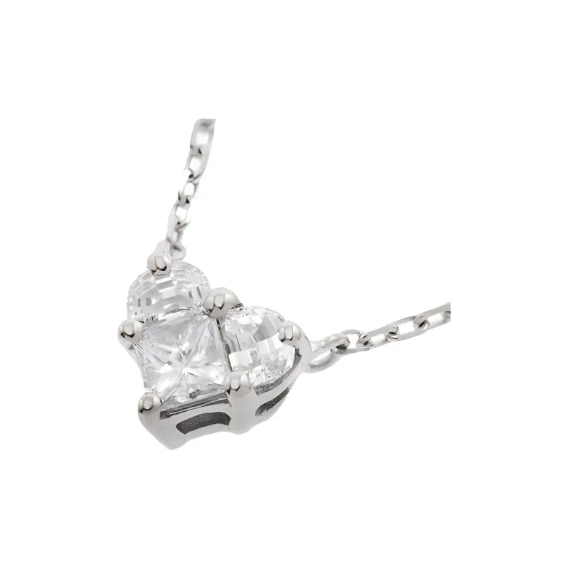 GUCCI 18K Gold Necklaces Women's Silver-2