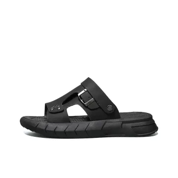 AMICNIEGD Massage Abrasion Resistant Slide Slippers Men's