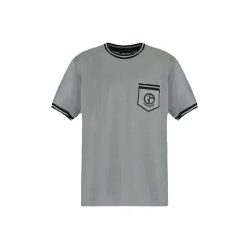 GIORGIO ARMANI T Shirts Men Gray