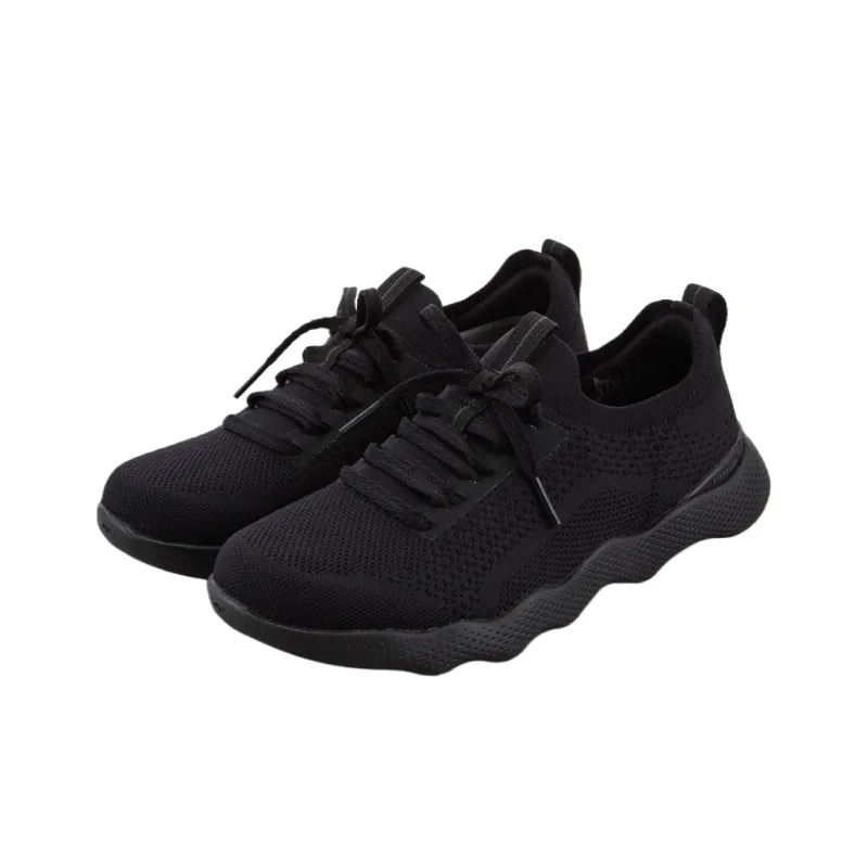 Skechers Massage Fit Lite Low Top Casual Shoes Women's Black-2
