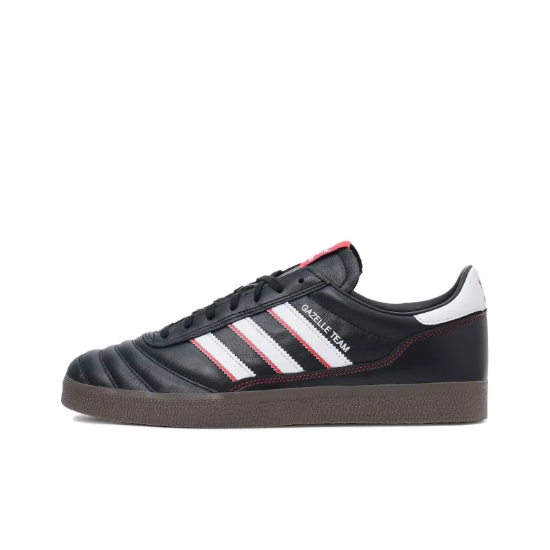 Adidas Originals GAZELLE Team Abrasion Resistant Low Top Skateboard Shoes Unisex Black-0