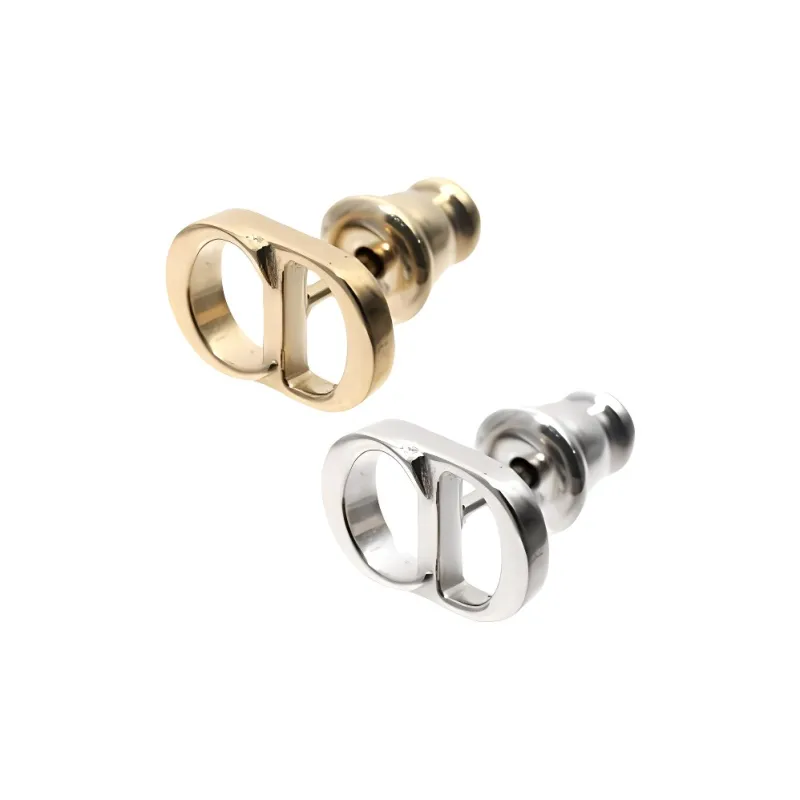 DIOR Sterling Silver Earrings Women's Multicolor-1