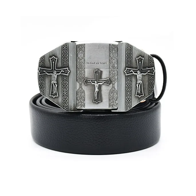 JONNY MOORE Cow Leather Belts Men's 3.8cm-8