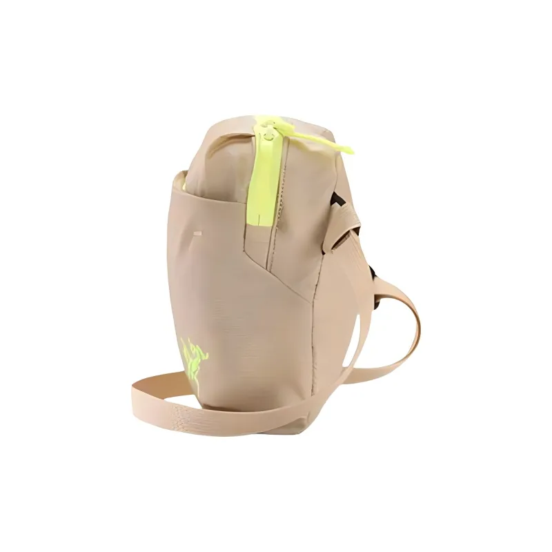 Arcteryx 6L Outdoor Bags Polyester Willow Brown/Sprint Green Unisex-1