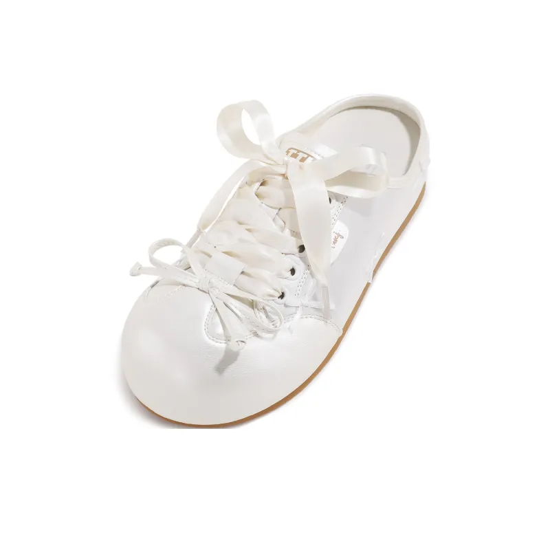 TTKJ Quick Dry Slip Resistant Closed Toe Slippers Women's Pearl White-4
