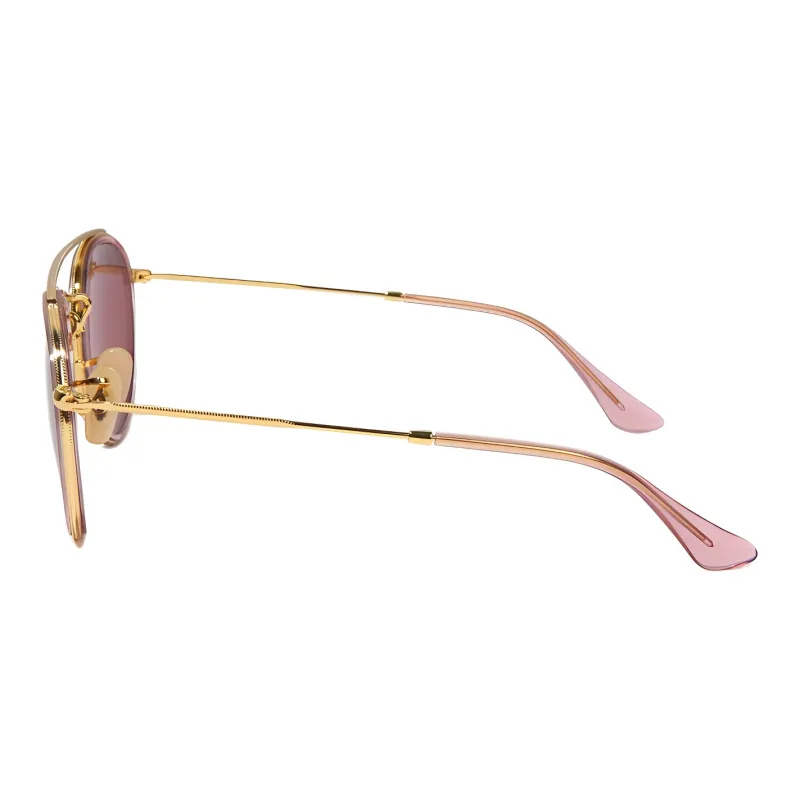 RayBan Metal Plastic Aviator Sunglasses Kids' Gold-2