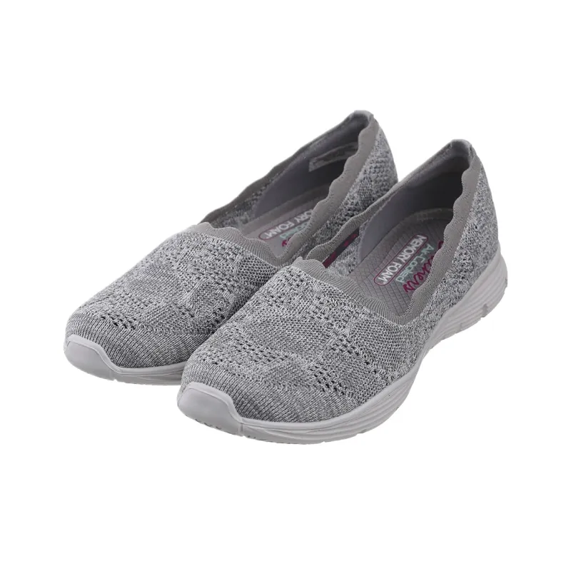 Skechers Seager Low Top Casual Shoes Women's Gray-2