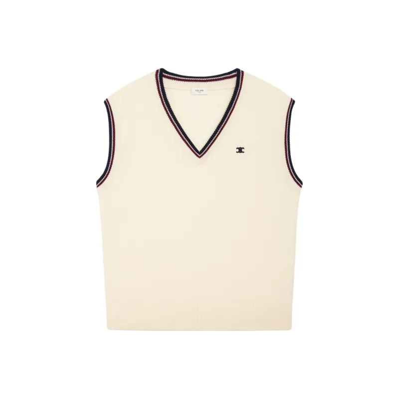 CELINE Tank Tops Men White-0