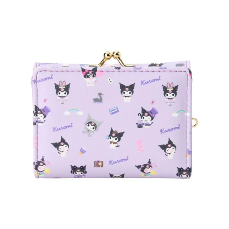 Sanrio PU Wallet Women's Purple & Black-1