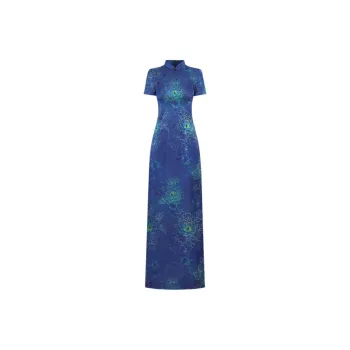 EFCR Cheongsams Women's Blue