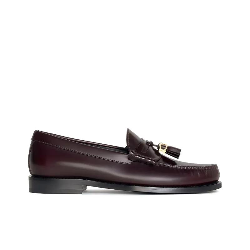 CELINE Luco Loafers Women's Brown-1