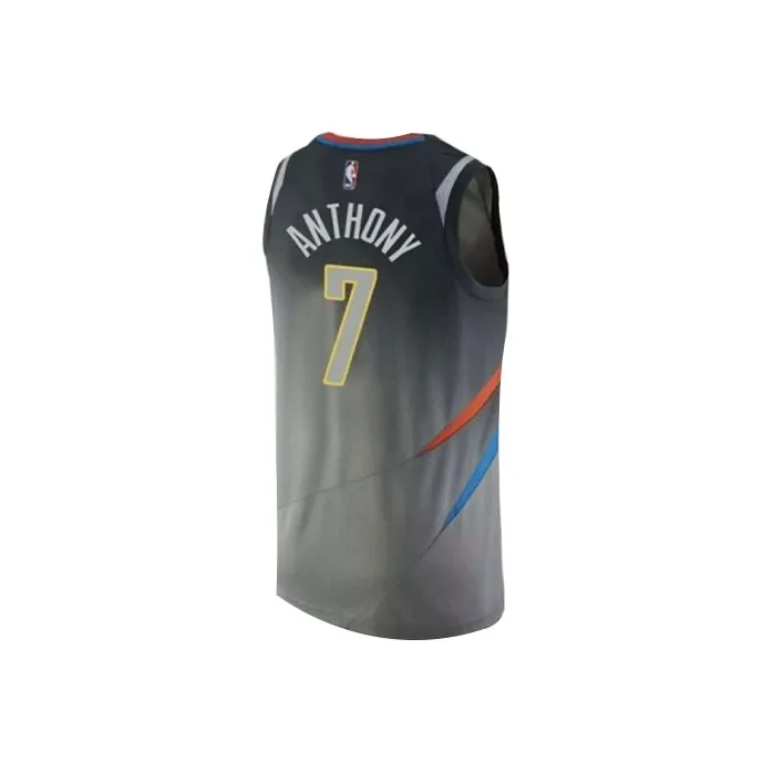 Nike X NBA Basketball Jersey Men's Gray-1