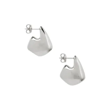 Bottega Veneta Sterling Silver Earrings Women's Silver