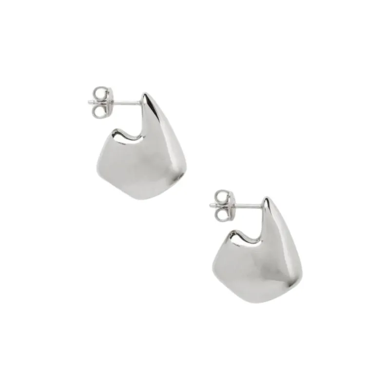 Bottega Veneta Sterling Silver Earrings Women's Silver-0