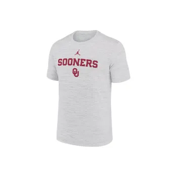 JORDAN Oklahoma Sideline Velocity Men's JORDAN Brand Dri FIT College T Shirt