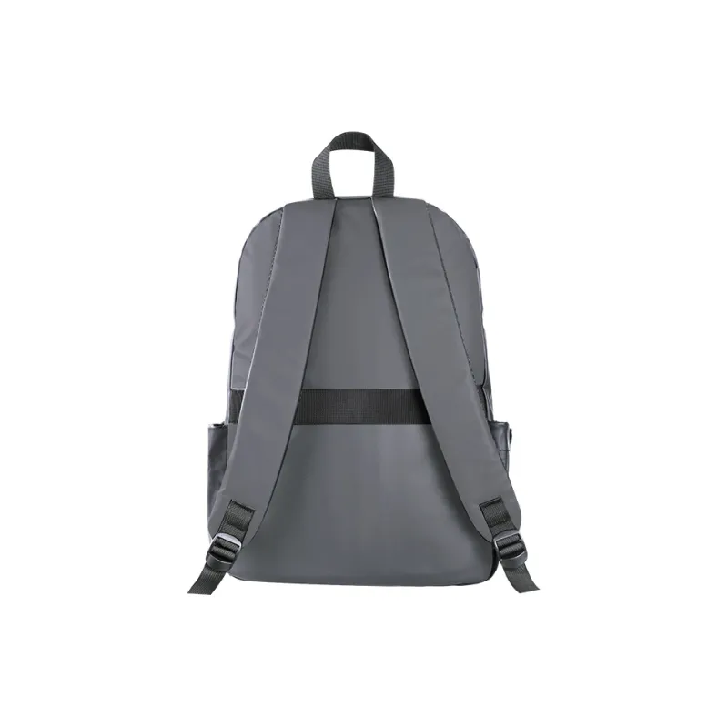 LECAGE Oxford Backpack Unisex Black/Gray-8