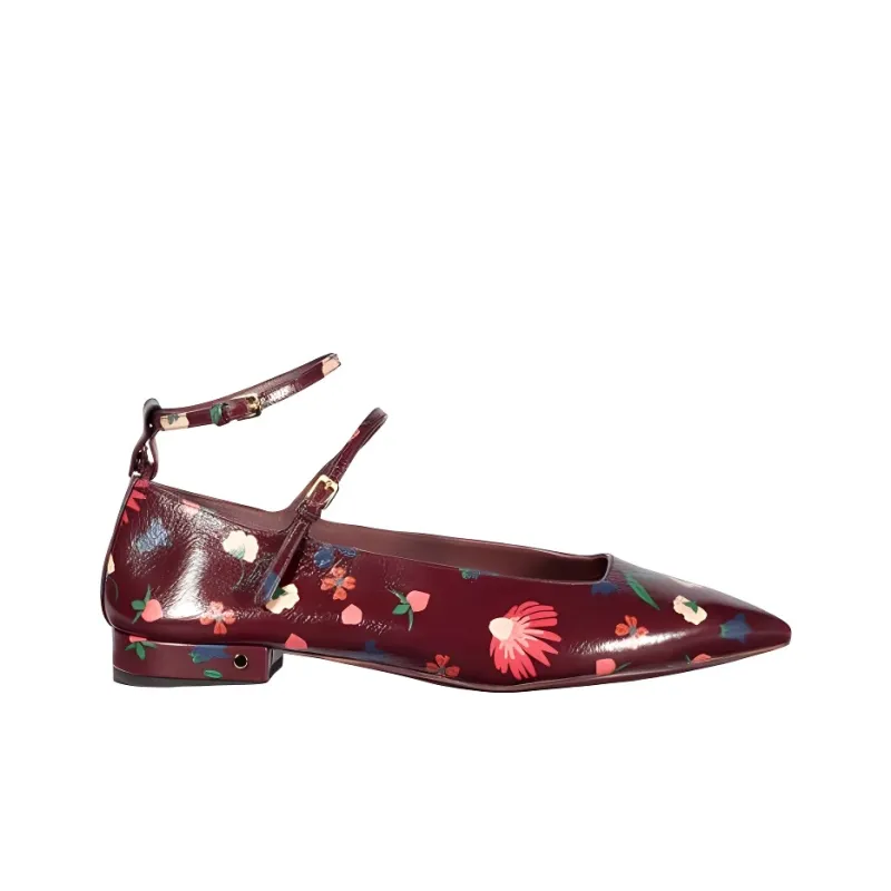 Laurence Dacade Ilona Mary Jane Shoes Women's Red-1