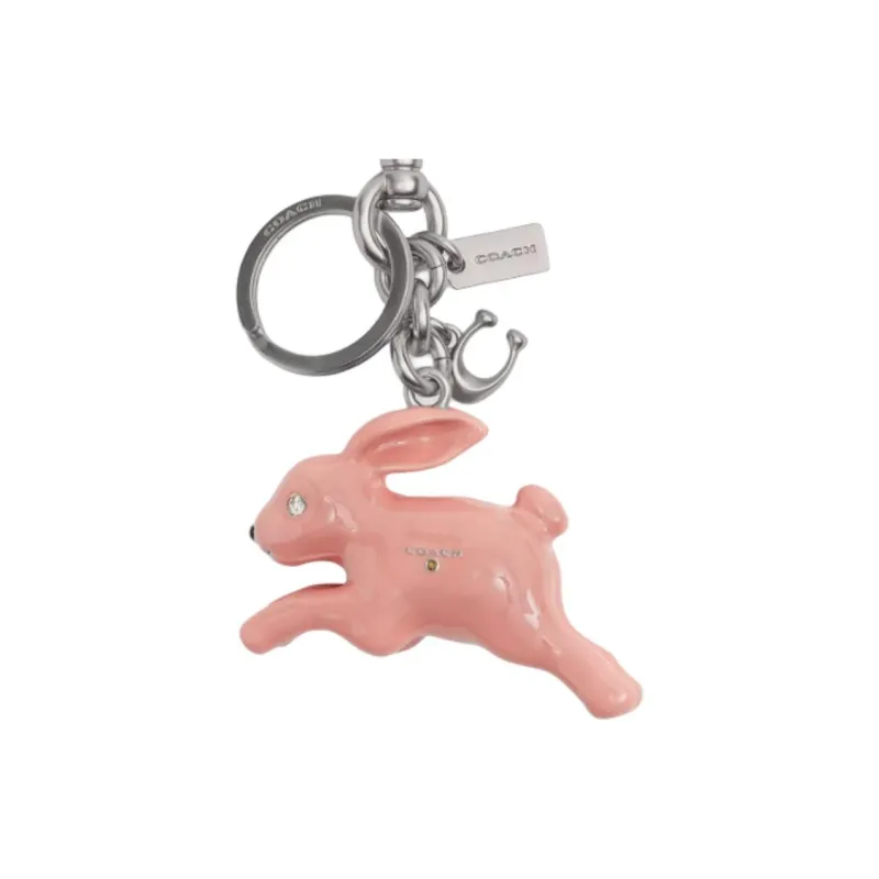 COACH Bag Pendant Bag Accessory Mini Women's Pink-1