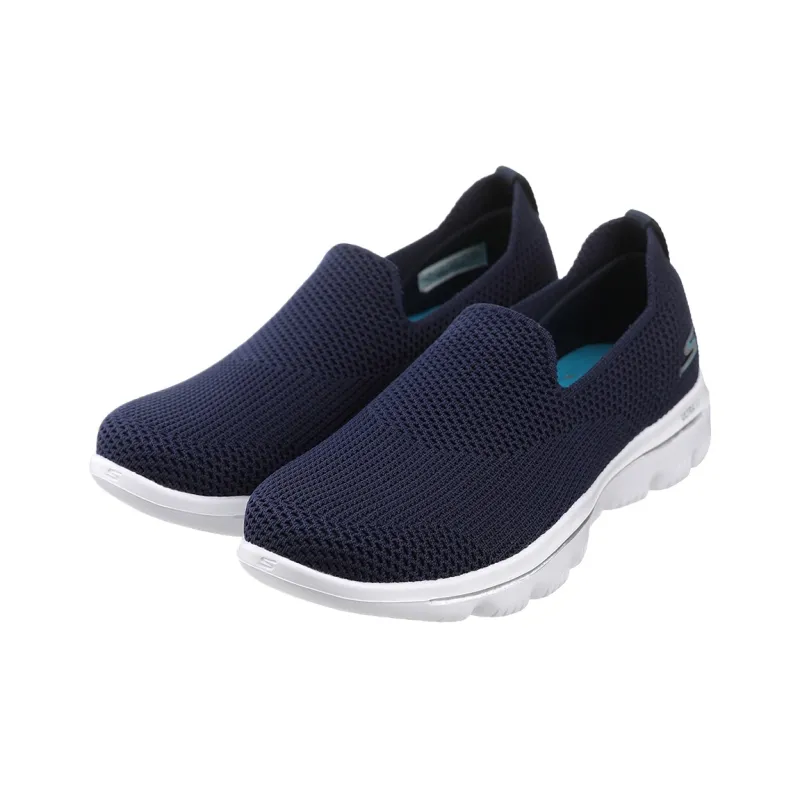 Skechers Go Walk Evolution Ultra Low Top Casual Shoes Women's Blue-2