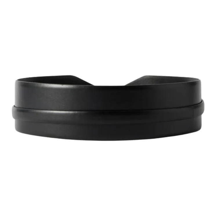 Alaia Calfskin Leather Belts Unisex Black -1