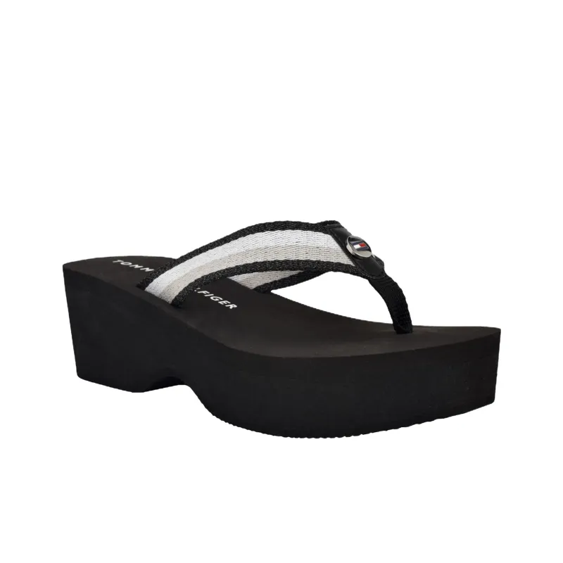 Tommy Hilfiger Flip Flops Women's Black-1