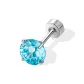[Single]Blue Firework Cut (Medical Titanium Steel)