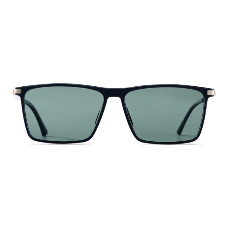 SEPTWOLVES TR/Memory Plastic Square Sunglasses Unisex-4