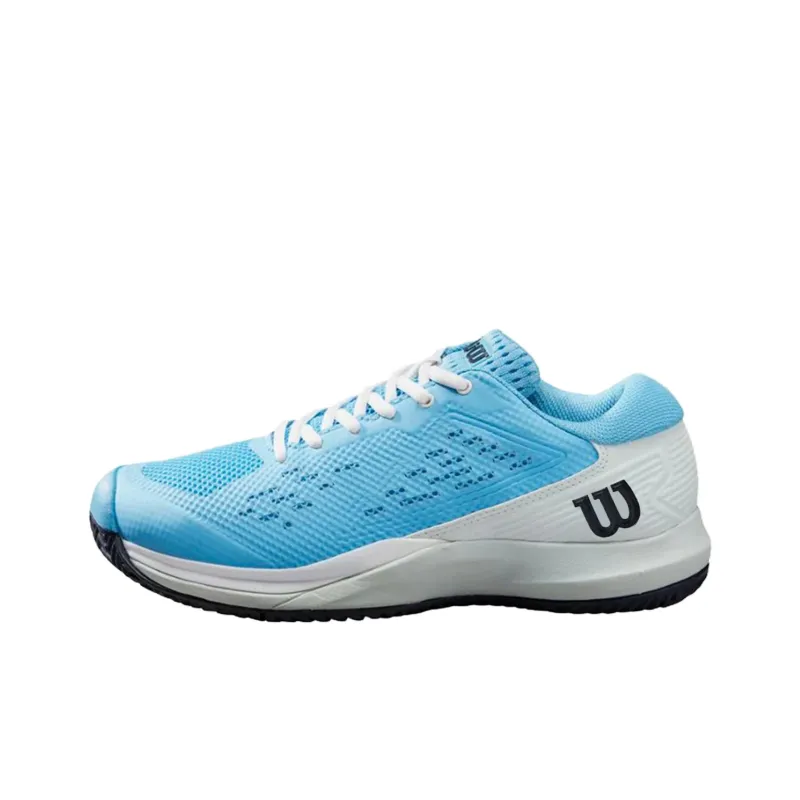Wilson Rush Pro Ace Abrasion Resistant Low Top Running Shoes Women's Blue-0