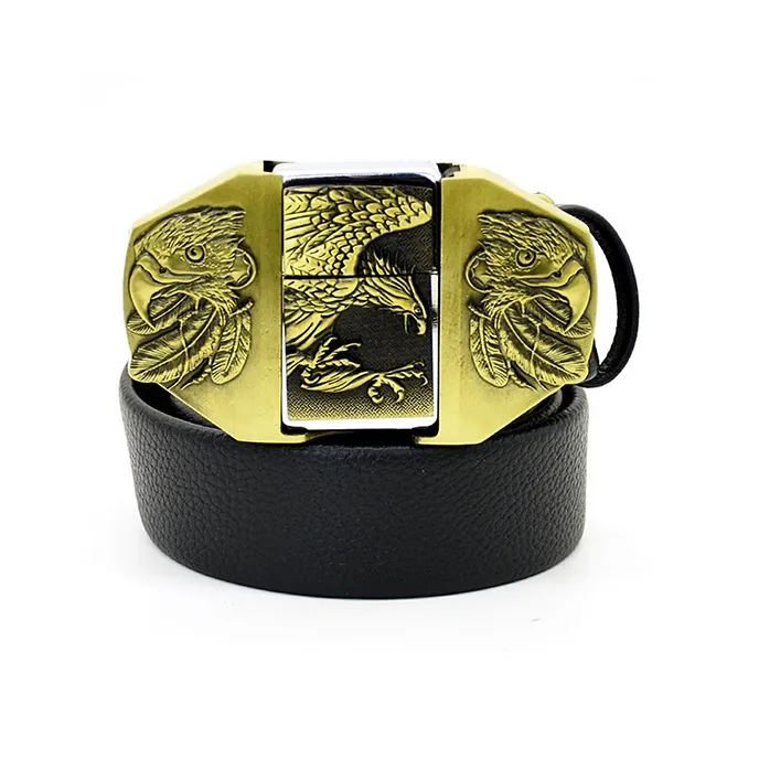 JONNY MOORE Cow Leather Belts Men's 3.8cm-3
