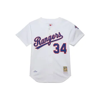 Mitchell Ness Texas Rangers 1993 Nolan Ryan Authentic Batting Practice Jersey