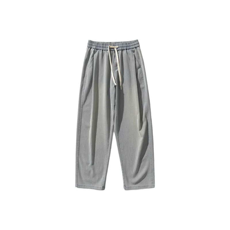 BOGEDIT Summer Jeans Unisex Solid Color-0