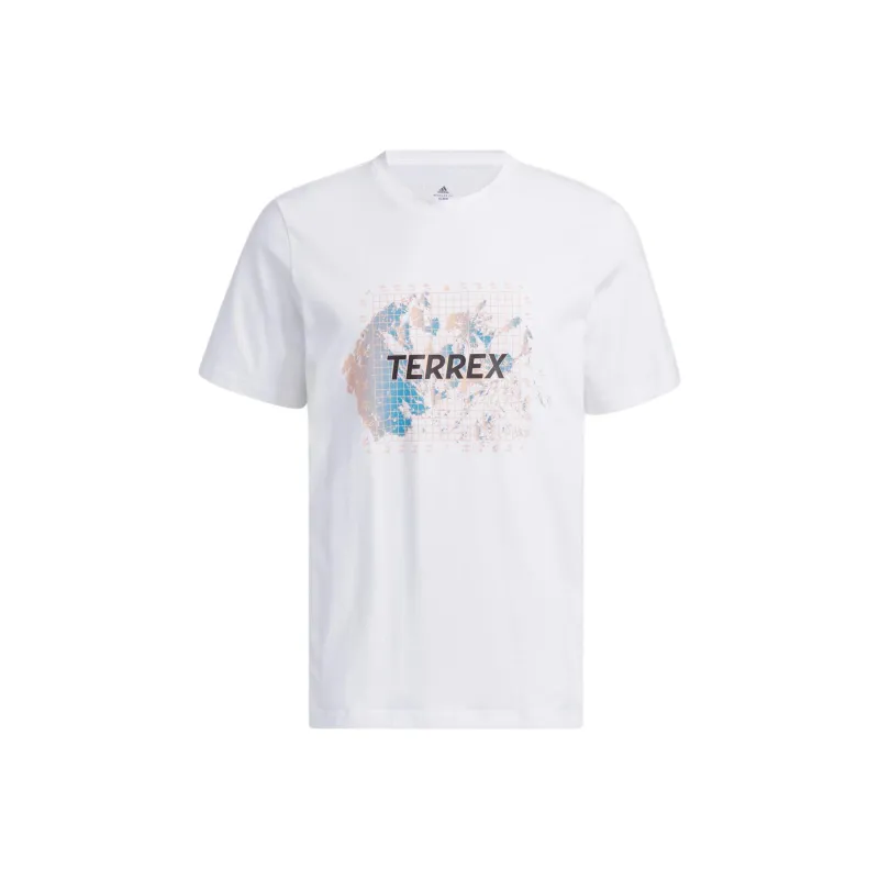 Adidas T Shirts Men White-0