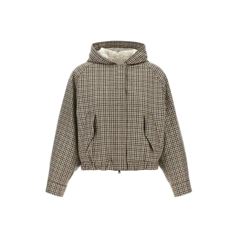 Brunello Cucinelli Jackets & Coats Women's Beige-0