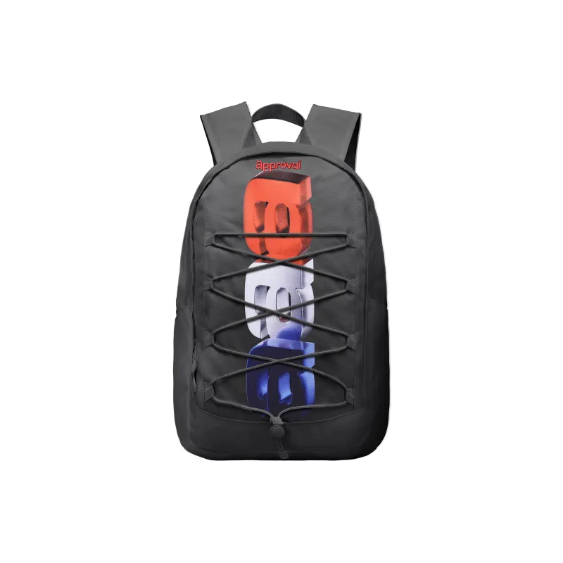 DRACONITE Polyester Backpack Unisex Black-0