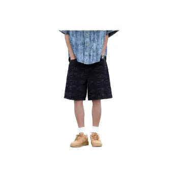 FRQ Denim Shorts Unisex Black