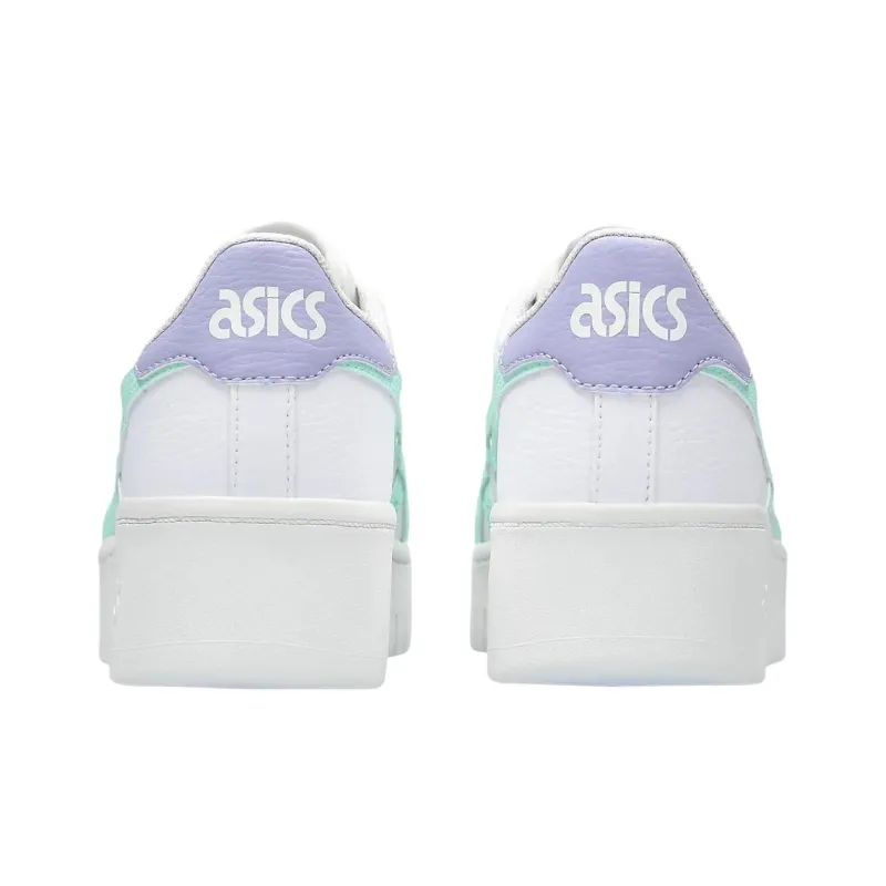 Asics JAPAN S Anti Slip Wear Resistant Low Top Skateboard Shoes Women's White-4